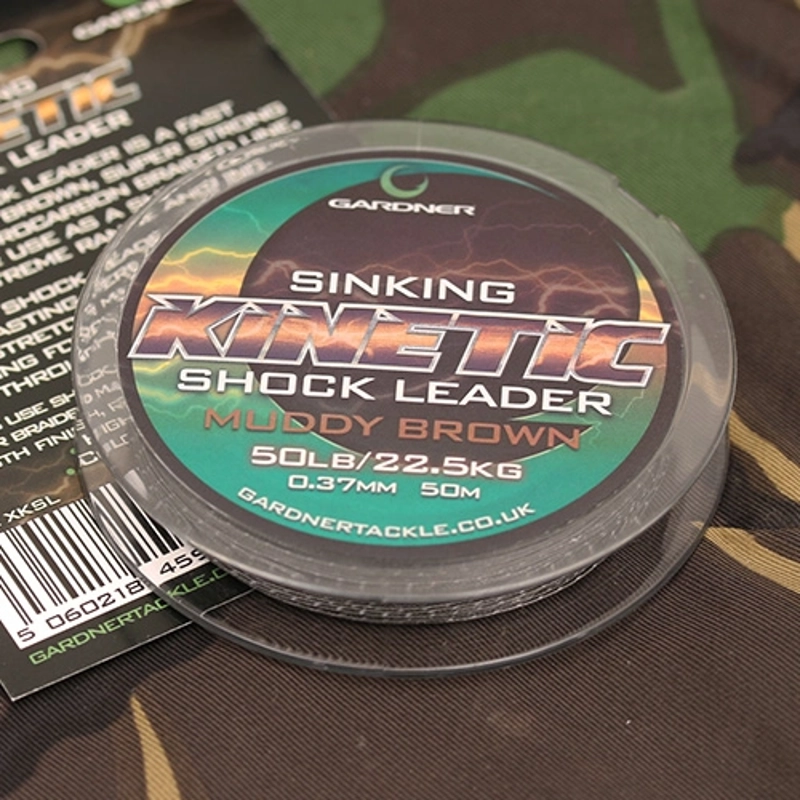 Gardner Sinking Kinetic Shock Leader 50m